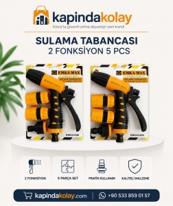  Sulama Tabancası 2 Fonksiyonlu 5 PCS